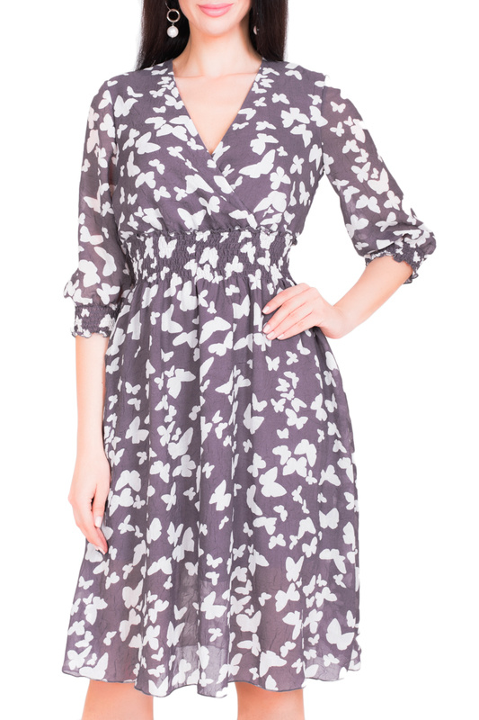 

Платье женское Argent LALDS8061 фиолетовое 44, LALDS8061