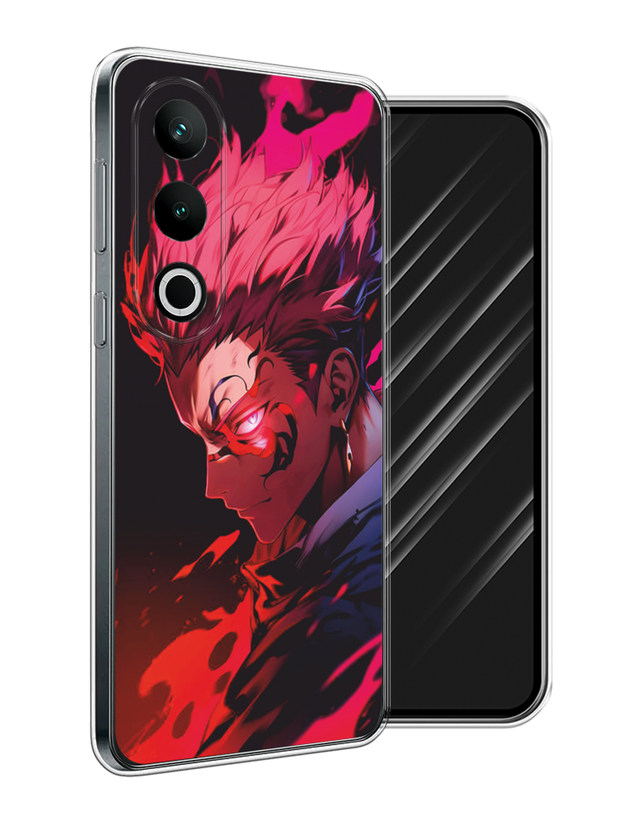 

Чехол Awog на Oneplus Nord CE4 "Взгляд Сукуны", Розовый;красный;черный, 154750-1