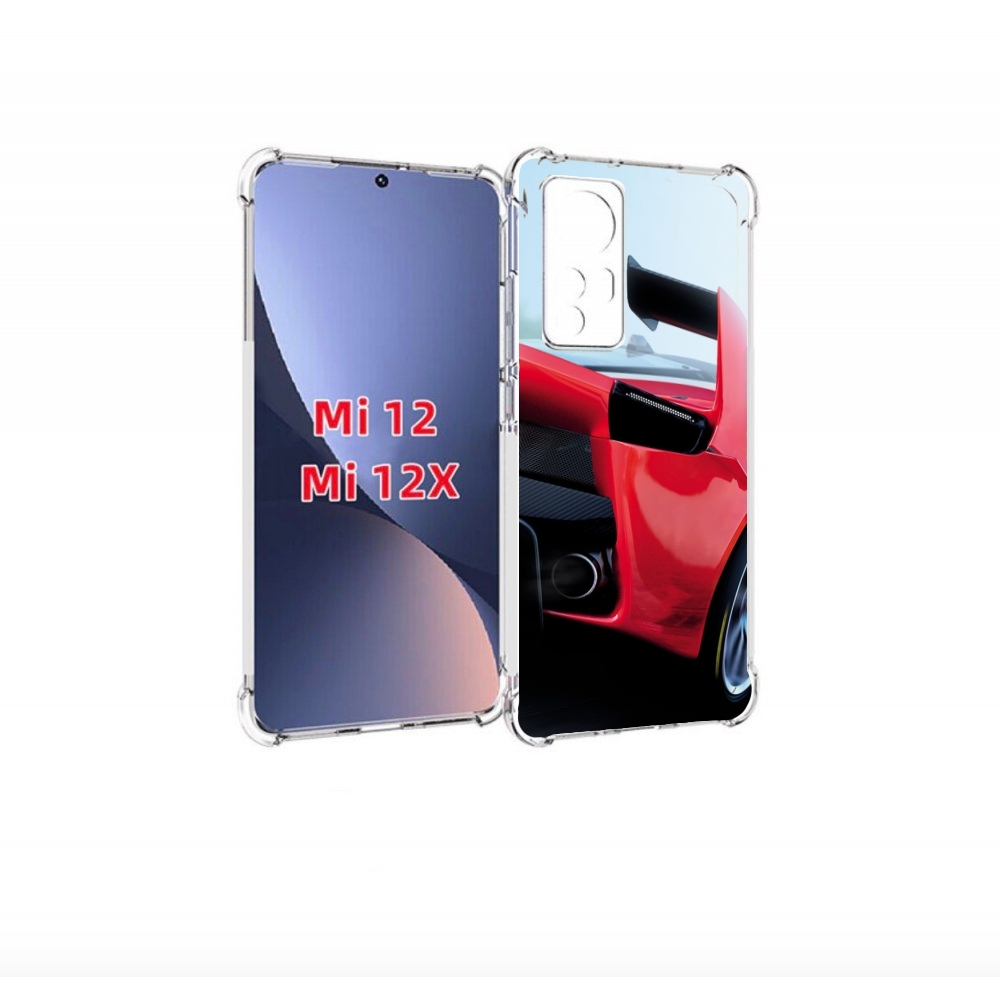 

Чехол бампер MyPads Крыло-машины мужской для Xiaomi 12., Прозрачный, Tocco