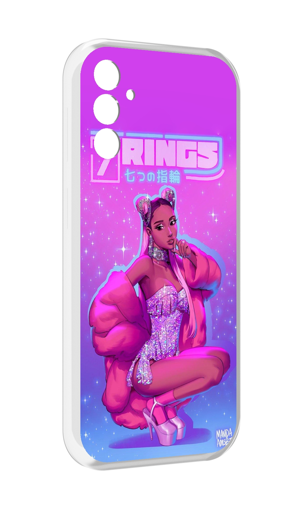 

Чехол MyPads ариана-гранде для Samsung Galaxy M13, Прозрачный, Tocco