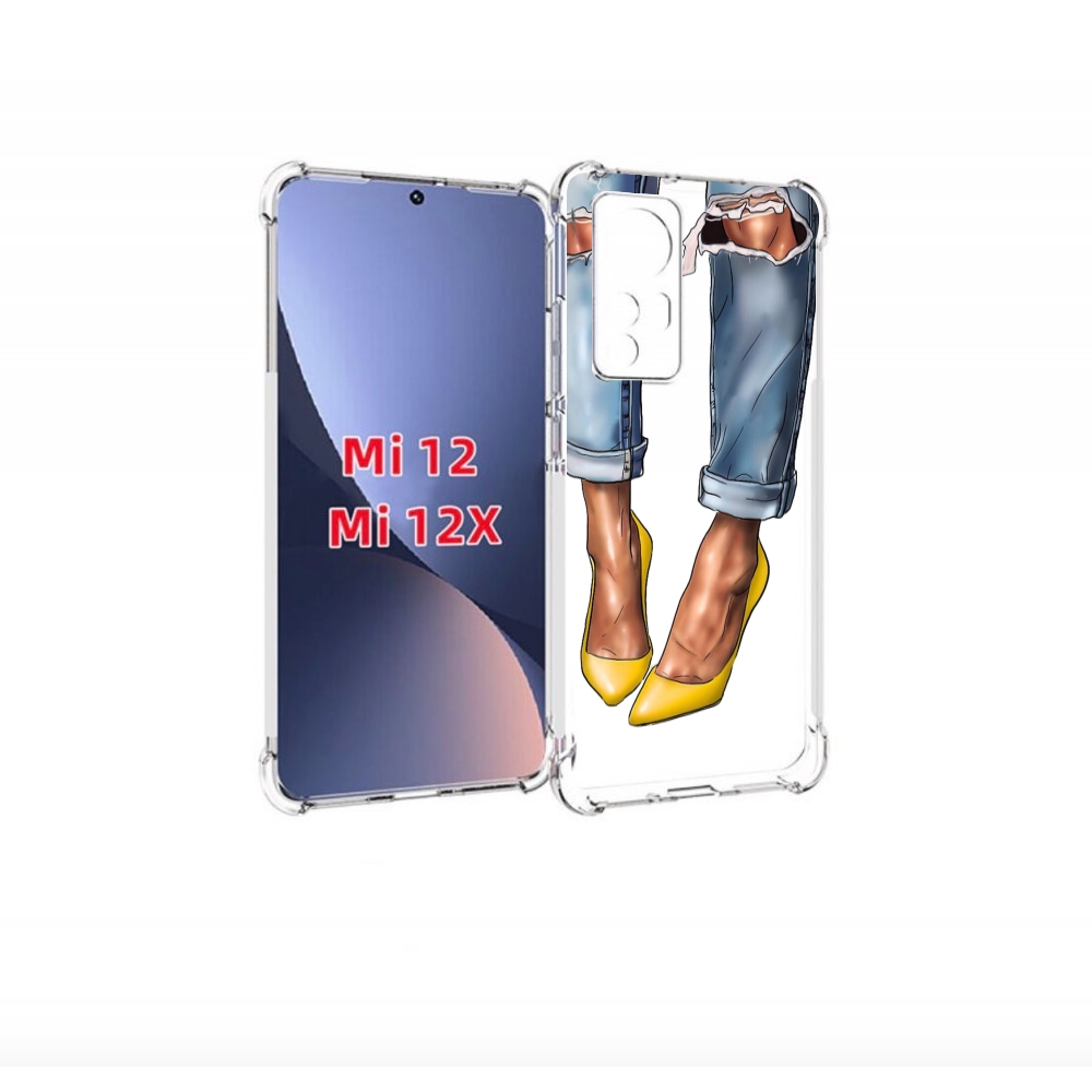 Чехол бампер MyPads Красивые-туфли для Xiaomi 12.