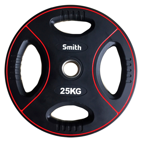 

Диск для штанги полиуретановый 25кг, 4 хвата Smith SMT250, SMT250