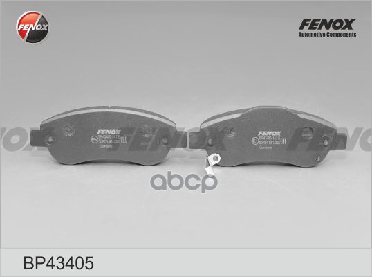 

Тормозные колодки FENOX дисковые BP43405, BP43405
