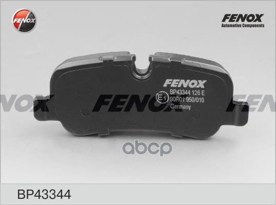 

Тормозные колодки FENOX дисковые BP43344, BP43344