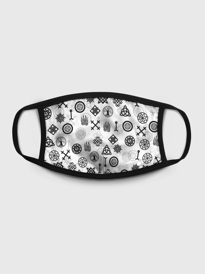 

Многоразовая маска унисекс Burnettie Славянские Руны, Славянские Руны
