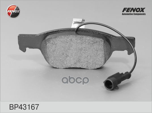 

Тормозные колодки FENOX дисковые BP43167, BP43167