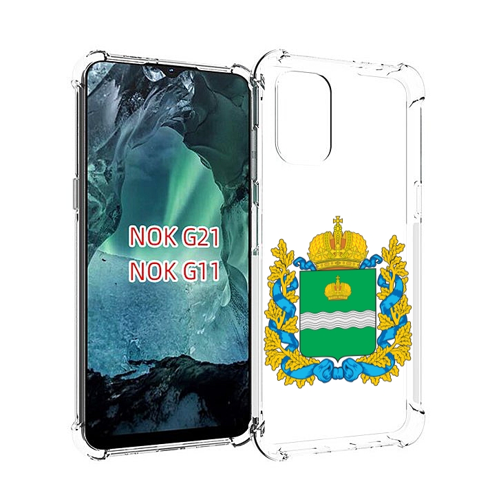 

Чехол Mypads Герб-Калужскои-Области Для Nokia G11/G21, Прозрачный, Tocco