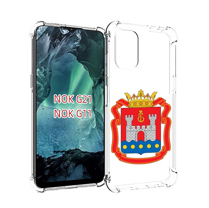 

Чехол Mypads Герб-Калининградская-Область Для Nokia G11/G21, Прозрачный, Tocco