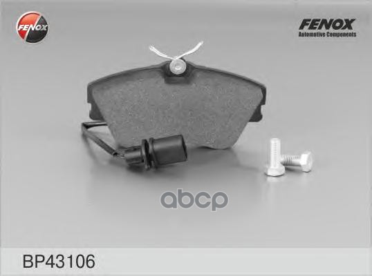 

Колодки Торм.Диск.Перед.Vw Transporter 90-03 FENOX арт. bp43106, BP43106