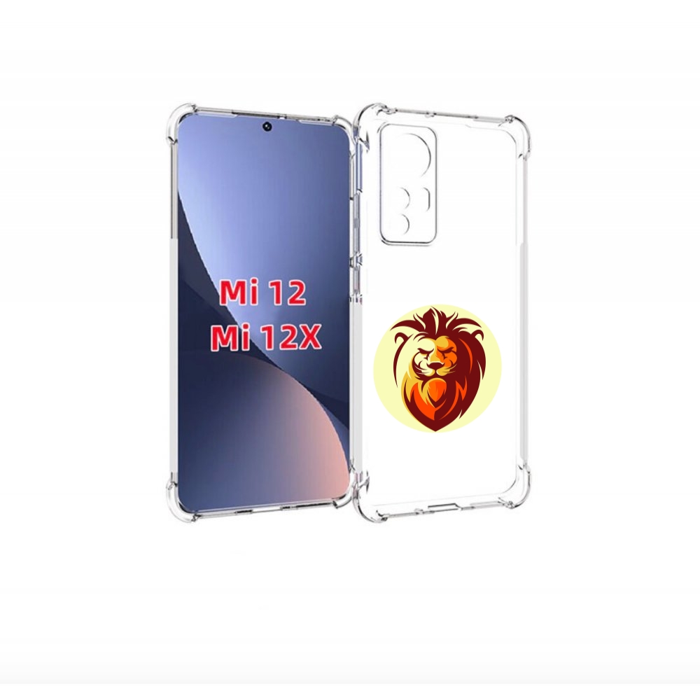 

Чехол бампер MyPads Картинка-Лев для Xiaomi 12., Прозрачный, Tocco