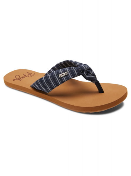 

Вьетнамки женские Roxy ARJL100954-NVY синие 36 RU, Синий, ARJL100954-NVY