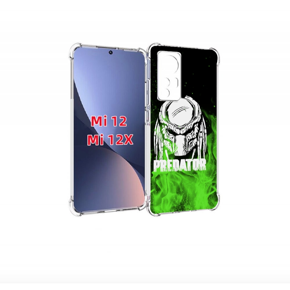 

Чехол бампер MyPads Знак-хищника для Xiaomi 12., Прозрачный, Tocco