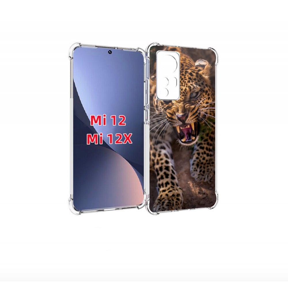 

Чехол бампер MyPads Злой-гепард для Xiaomi 12., Прозрачный, Tocco