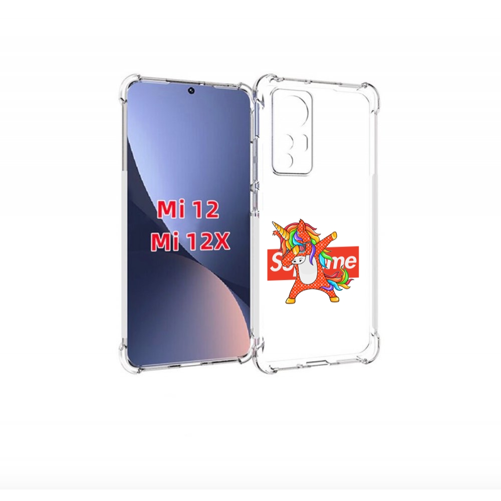 

Чехол бампер MyPads Единорог-суприм для Xiaomi 12., Прозрачный, Tocco