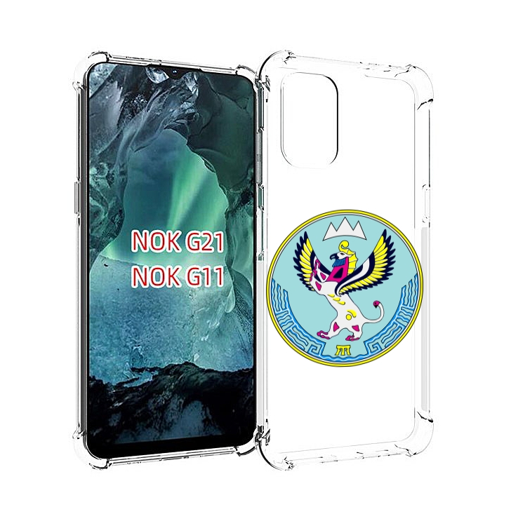 

Чехол Mypads Герб-АлтаиСкии-Краи Для Nokia G11/G21, Прозрачный, Tocco