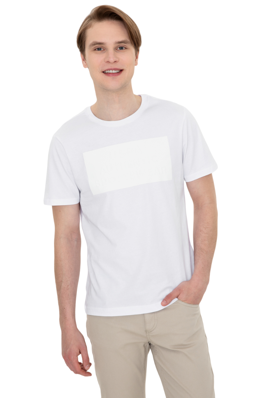 

Футболка мужская U.S. POLO Assn. g081sz0110copan белая XL, Белый, g081sz0110copan