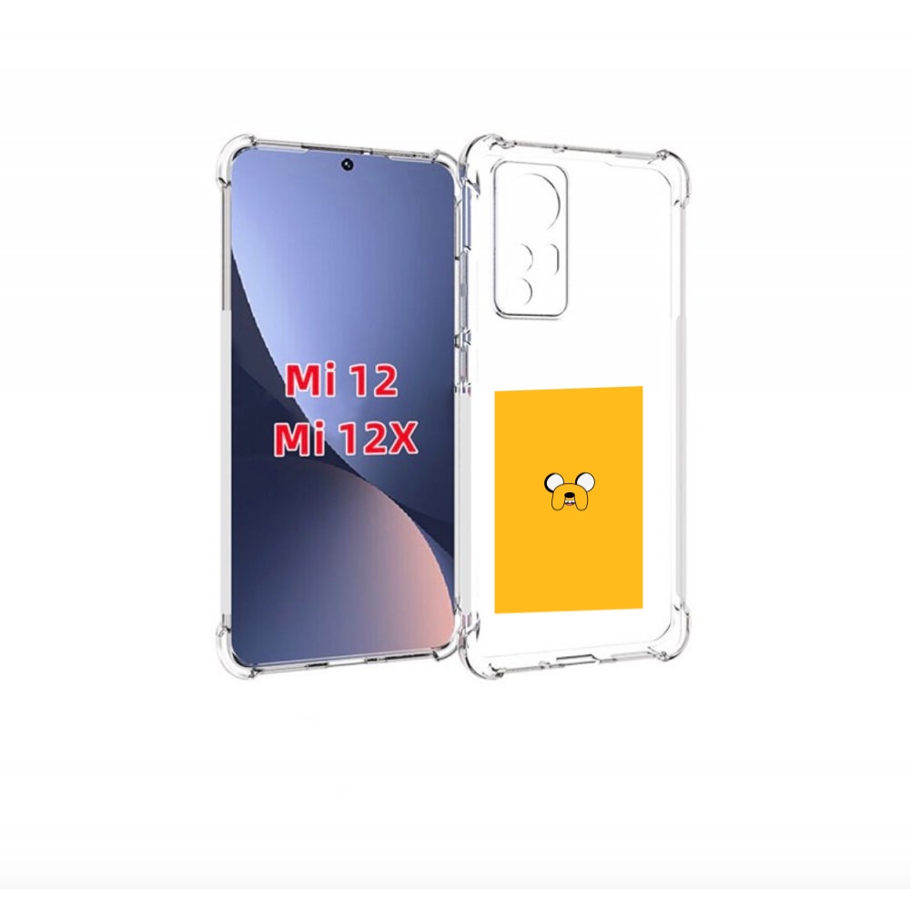 

Чехол бампер MyPads Джейк-время-приключений для Xiaomi 12., Прозрачный, Tocco