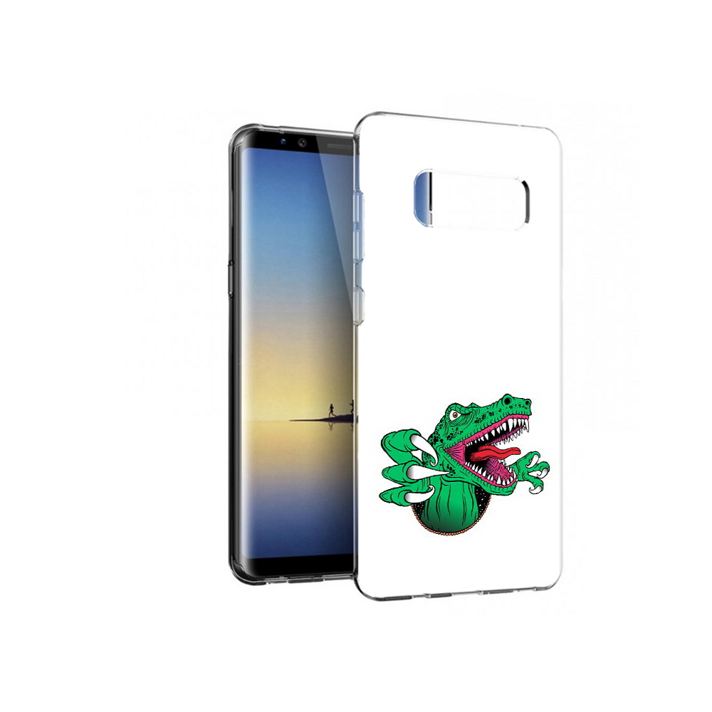 

Чехол MyPads Tocco для Samsung Galaxy Note 8 крокодил, Прозрачный, Tocco