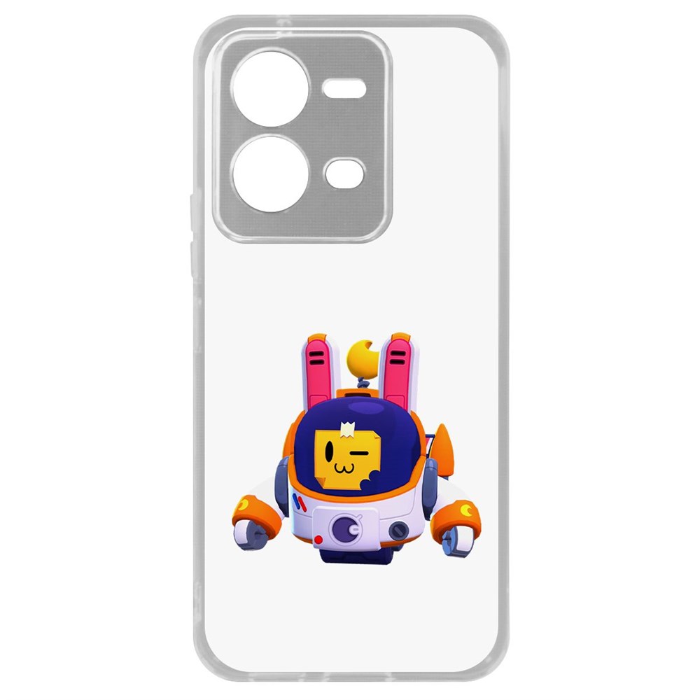 

Чехол Brawl Stars-Лунный Спраут для Vivo V25, Прозрачный