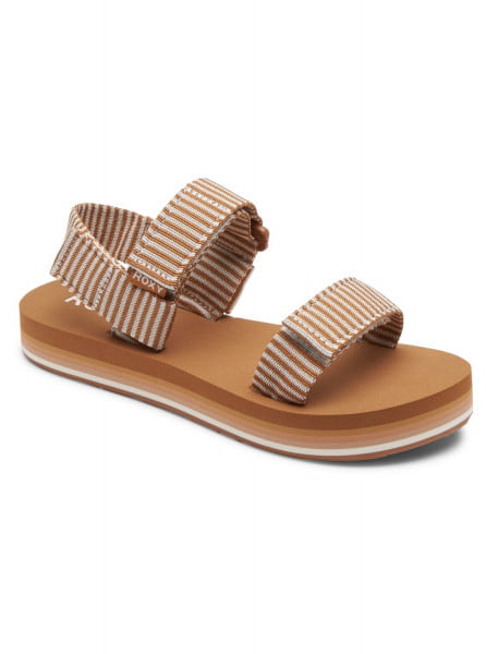 

Сандалии женские Roxy ARJL100930-BRW коричневые 39.5 RU, ARJL100930-BRW