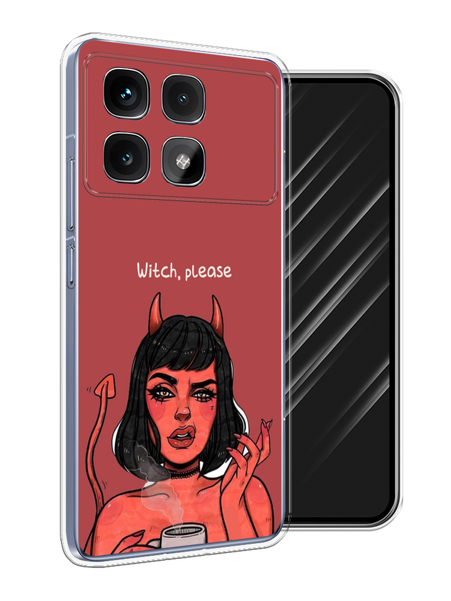 

Чехол Awog на Xiaomi Redmi K70 Ultra "Evil Girl", Бордовый;черный, 323050-1