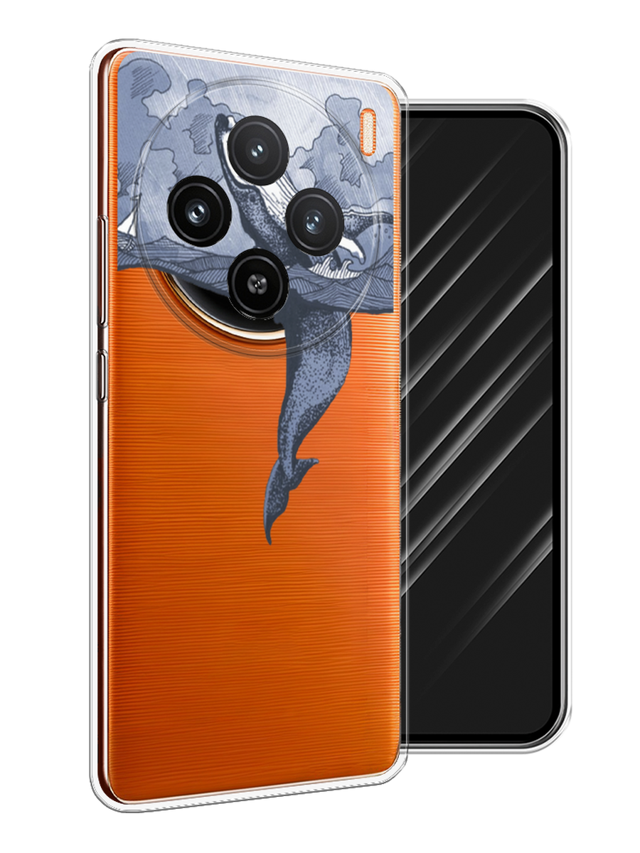 

Чехол Awog на Vivo X100 "Два измерения", Голубой;черный;прозрачный, 2611750-1