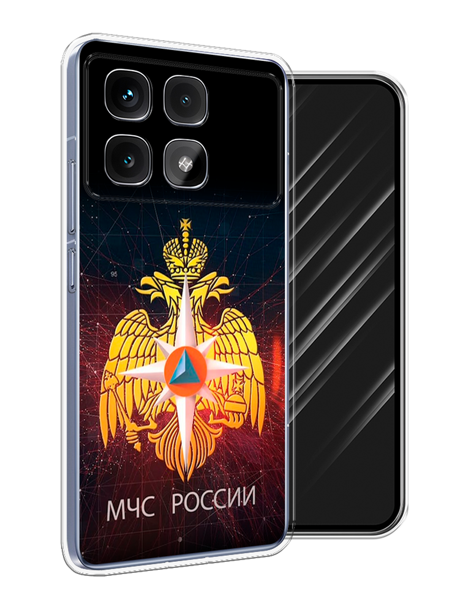 

Чехол Awog на Xiaomi Redmi K70 Ultra "МЧС России", Черный;желтый;красный, 323050-1