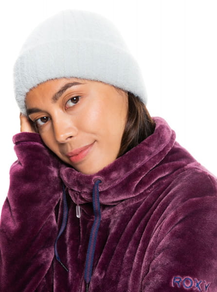 

Шапка бини унисекс Roxy ERJHA03867, heather grey, Серый, ERJHA03867