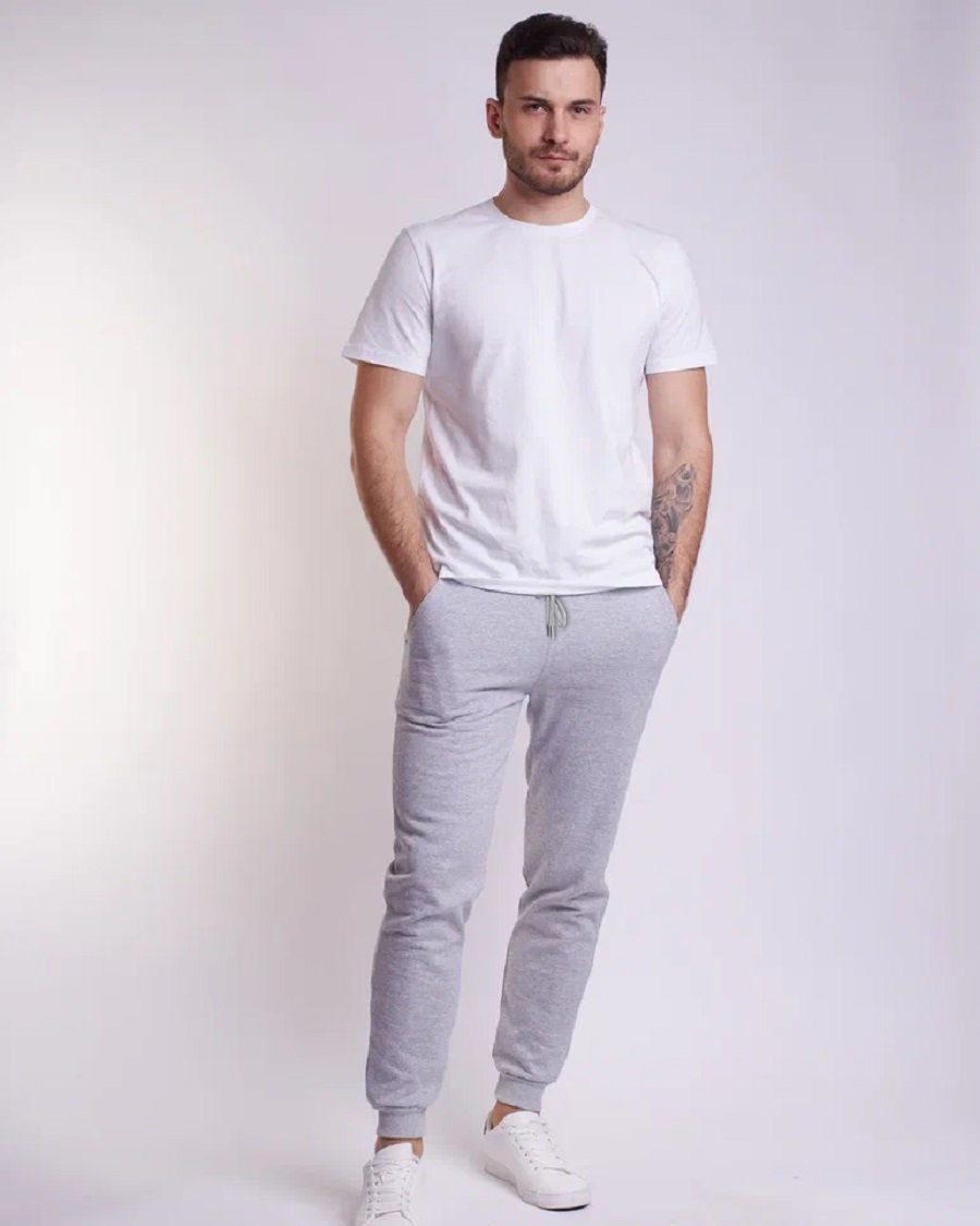 Спортивные брюки мужские Uzcotton M-SH серые XL