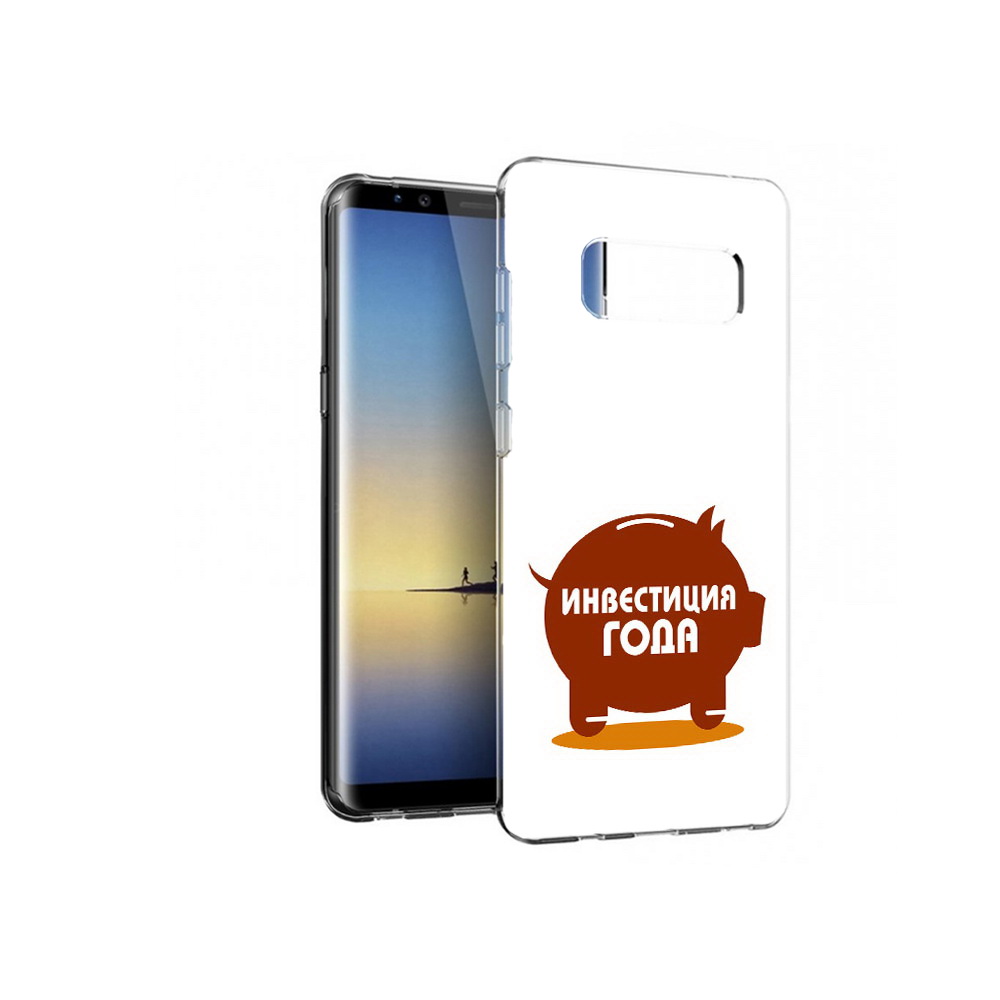 

Чехол MyPads Tocco для Samsung Galaxy Note 8 инвестиция, Прозрачный, Tocco