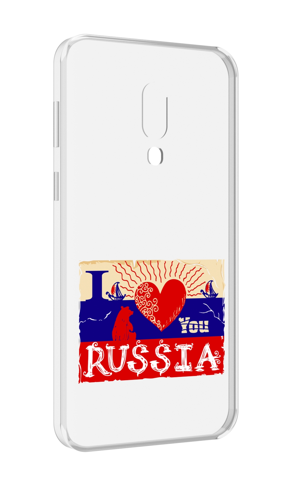 

Чехол MyPads Люблю Россию для Meizu 16 Plus / 16th Plus, Прозрачный, Tocco