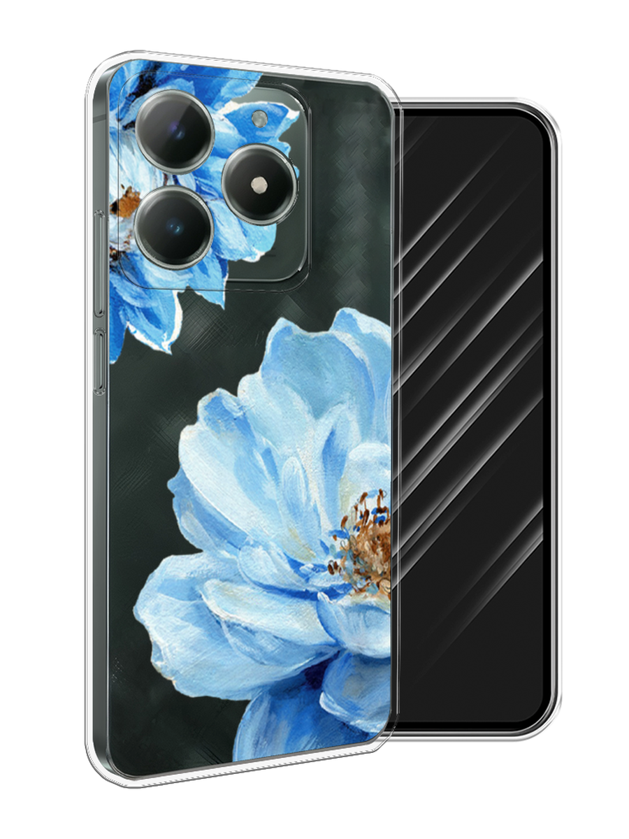 

Чехол Awog на Realme C61 4G (Global) "Голубые клематисы", Голубой, 2518050-1