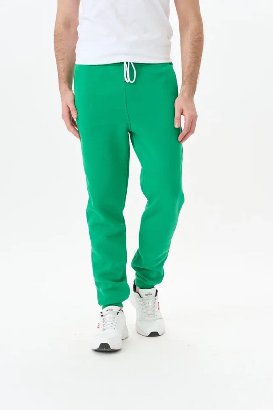 Спортивные брюки мужские Uzcotton M-SH зеленые XL