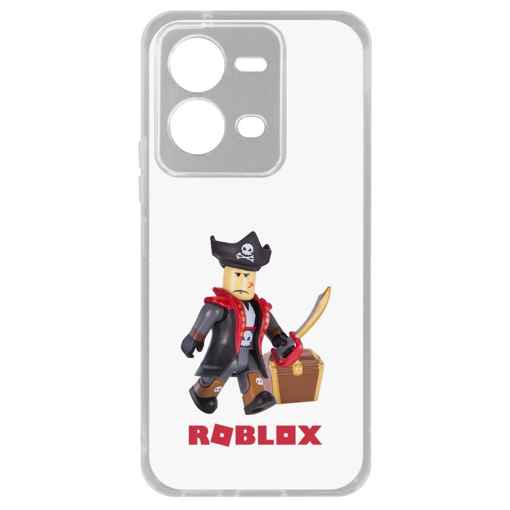 

Чехол Roblox-Капитан Ярость для Vivo V25e, Прозрачный