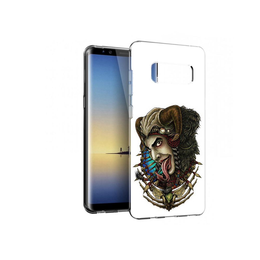 Чехол MyPads Tocco для Samsung Galaxy Note 8 длинный язык