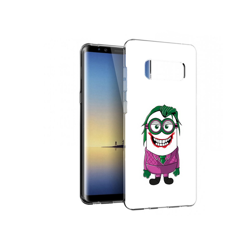 

Чехол MyPads Tocco для Samsung Galaxy Note 8 джокер миньон, Прозрачный, Tocco