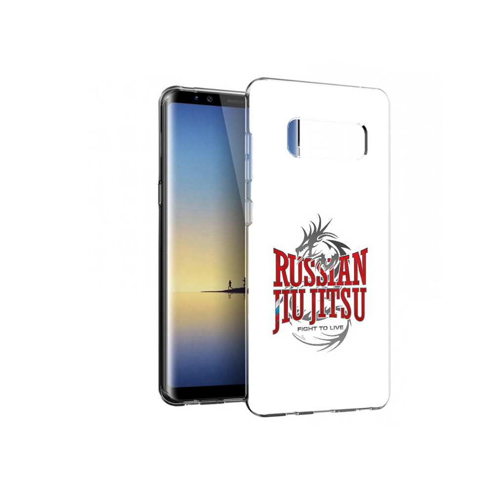 

Чехол MyPads Tocco для Samsung Galaxy Note 8 джиу джитсу, Прозрачный, Tocco