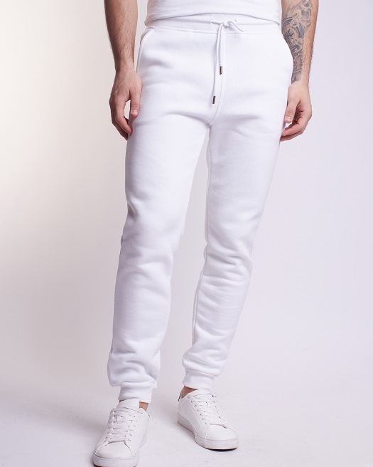 Спортивные брюки мужские Uzcotton M-SH белые 3XL