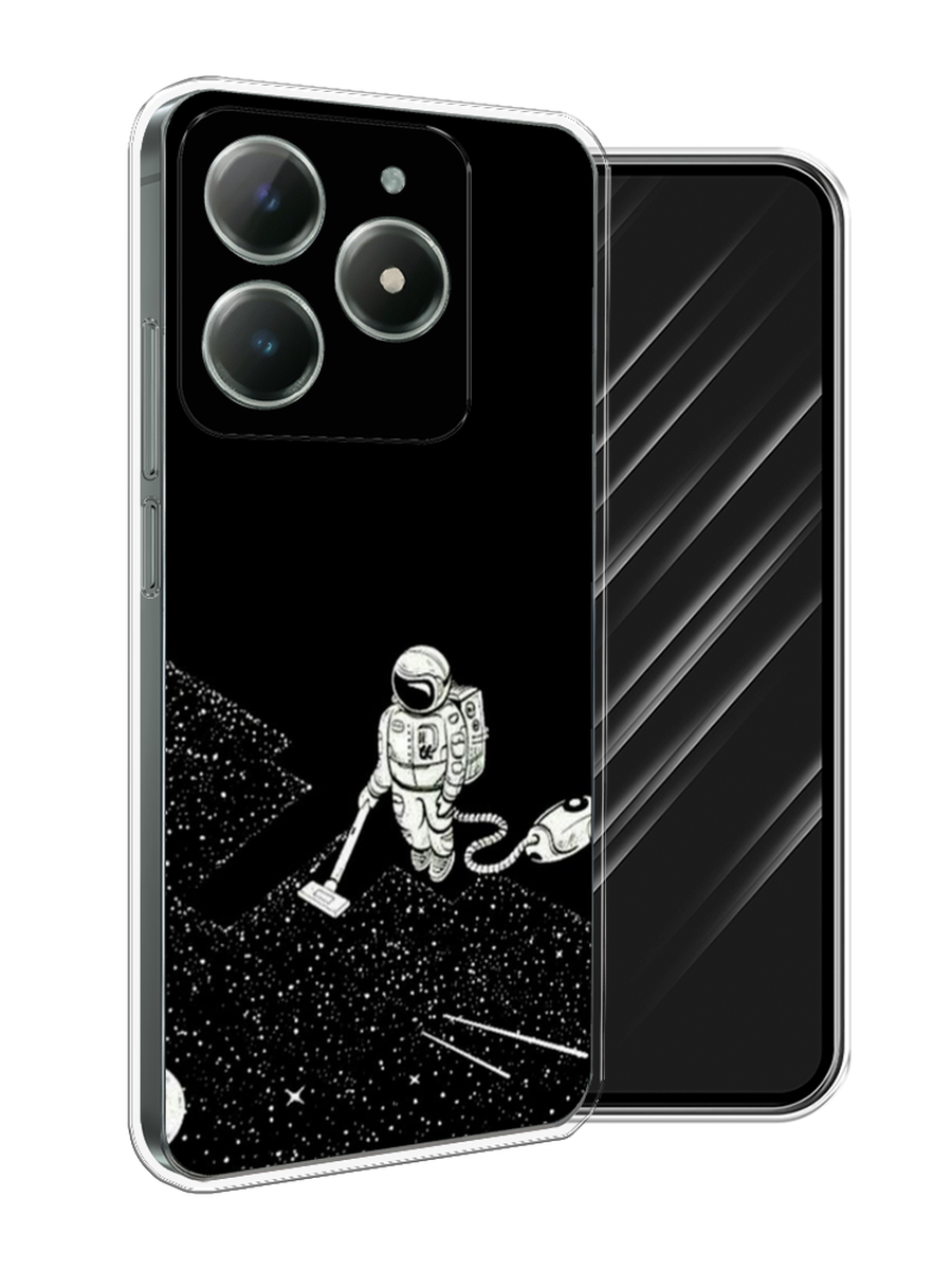 

Чехол Awog на Realme C61 4G (Global) "Космонавт с пылесосом", Белый, 2518050-1