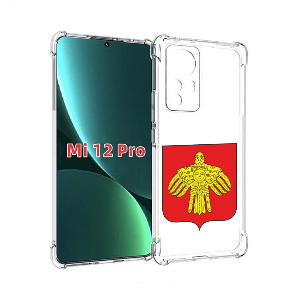 

Чехол MyPads герб-коми-сыктывкар для Xiaomi 12S Pro, Прозрачный, Tocco