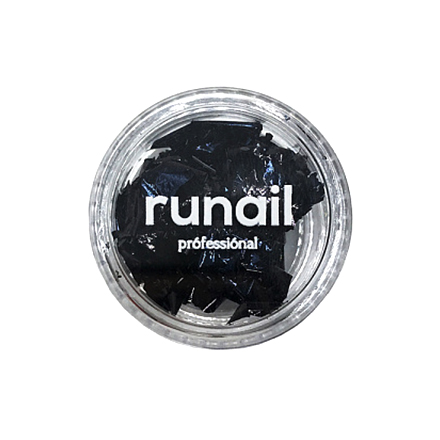

Набор, ruNail, Фольга для дизайна ногтей «Поталь», черная, 3 шт., Черный