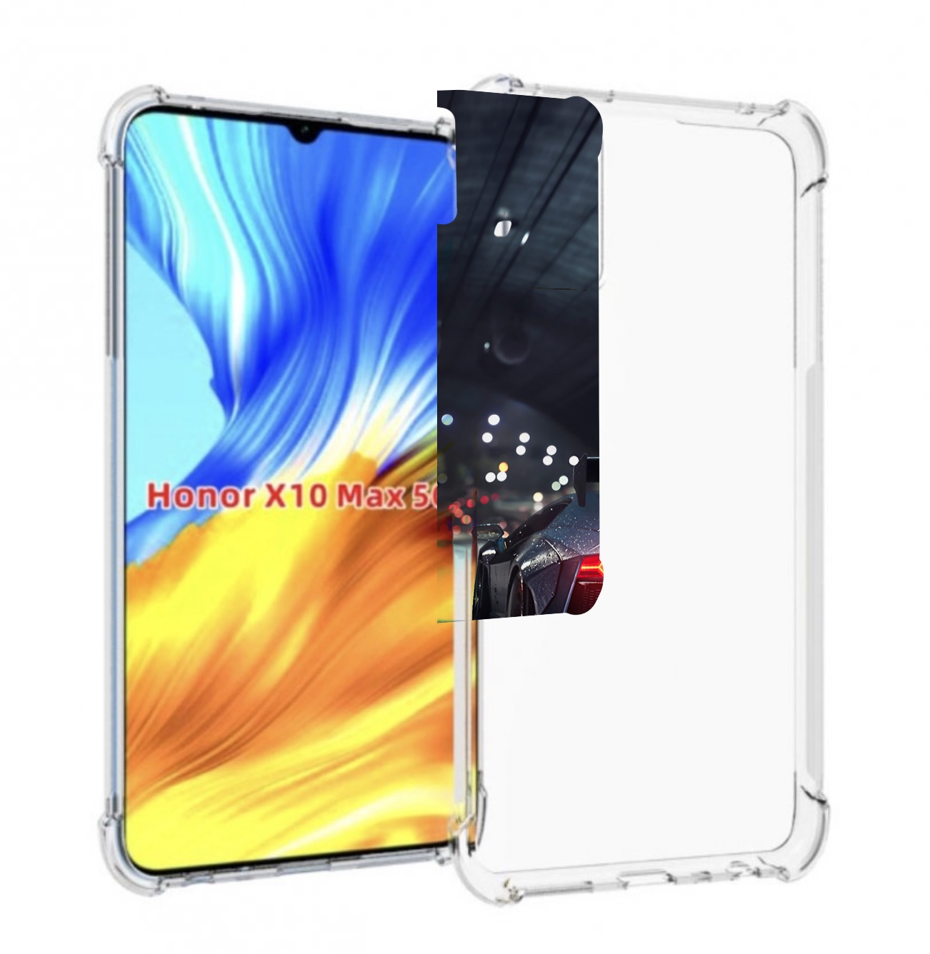 

Чехол MyPads Ламба мужской для Honor X10 Max, Прозрачный, Tocco