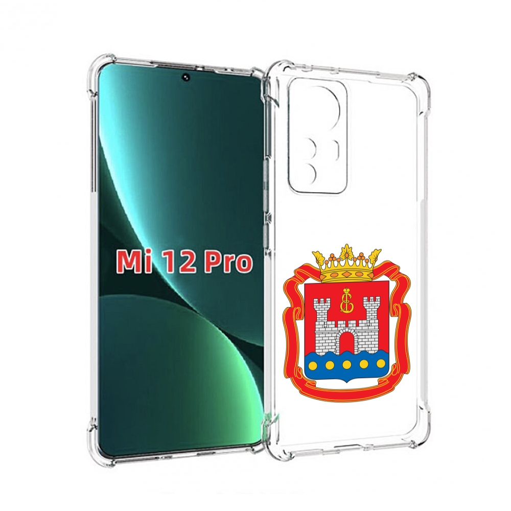 

Чехол MyPads герб-калининградская-область для Xiaomi 12S Pro, Прозрачный, Tocco