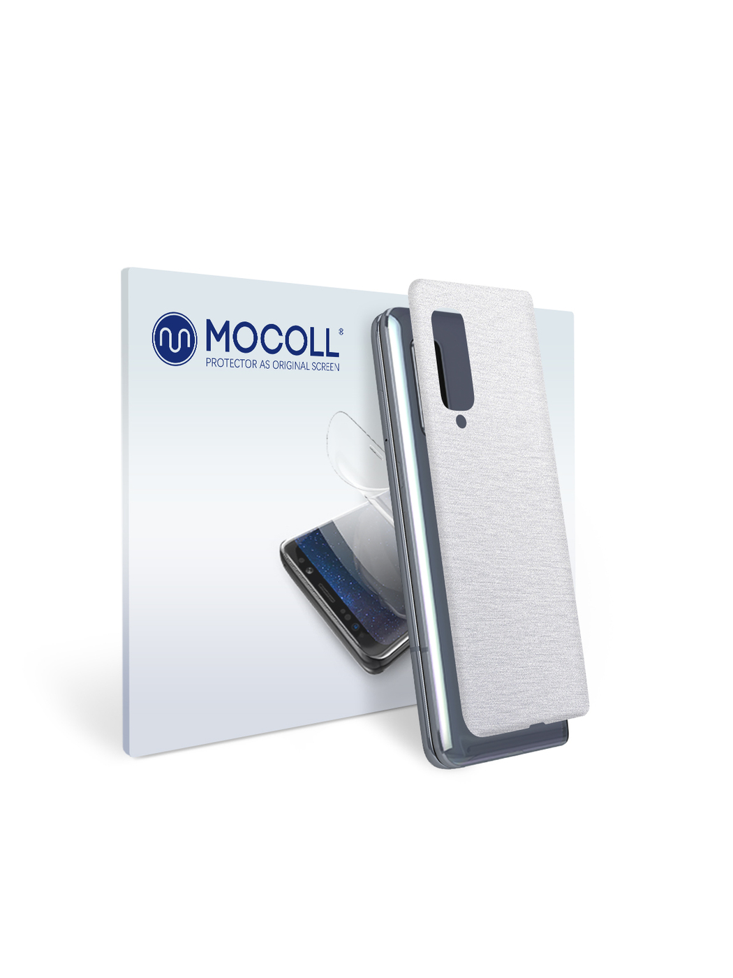 

Пленка защитная MOCOLL для задней панели Samsung GALAXY Fold Металлик серебристый