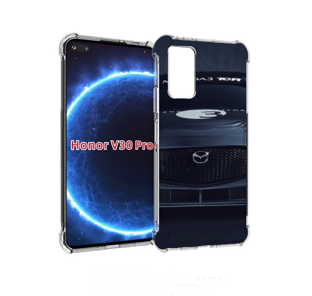 

Чехол бампер MyPads mazda мазда 3 для Honor V30 Pro, Прозрачный, Tocco