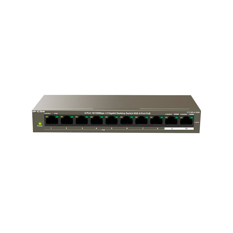 

Коммутатор Tenda F1110P-8-102W