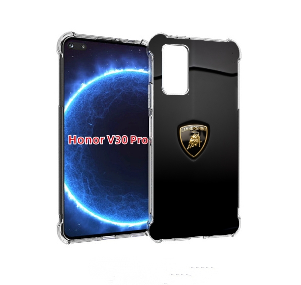 

Чехол бампер MyPads lamborghini ламба 3 для Honor V30 Pro, Прозрачный, Tocco