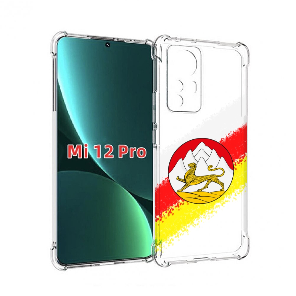 

Чехол MyPads герб флаг южная осетия для Xiaomi 12S Pro, Прозрачный, Tocco