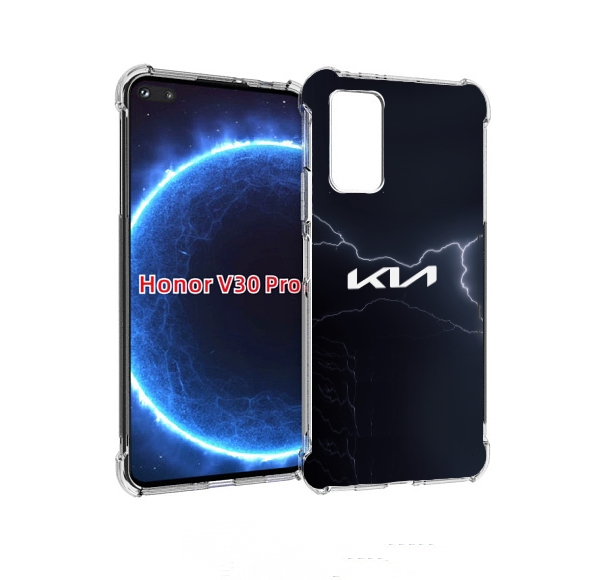 

Чехол бампер MyPads kia киа 2 для Honor V30 Pro, Прозрачный, Tocco