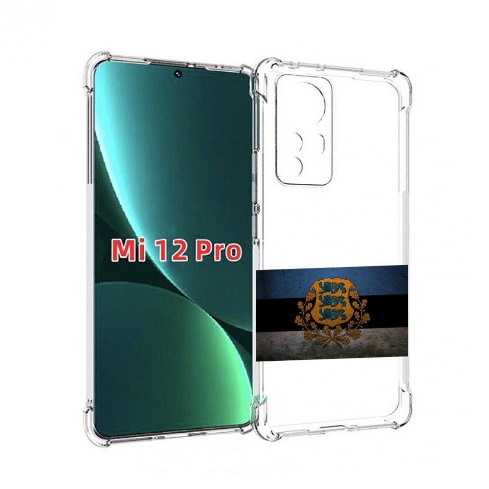 

Чехол MyPads герб флаг эстонии-1 для Xiaomi 12S Pro, Прозрачный, Tocco